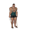 Biceps Curl - Resistance Tube Standing Alternate